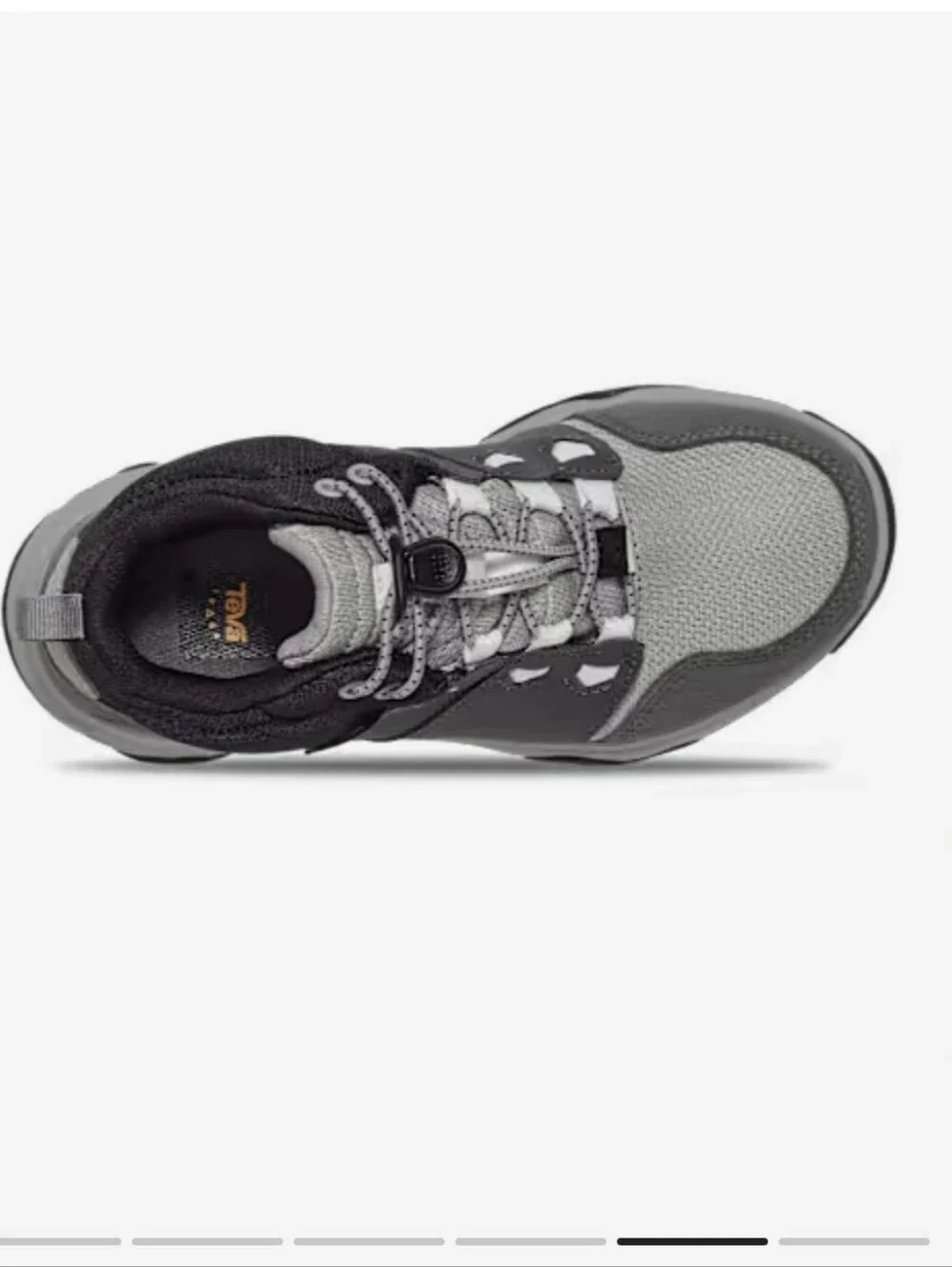 TEVA Canyonview MID Gray and Black Hiking Boots Toddler Kids 8